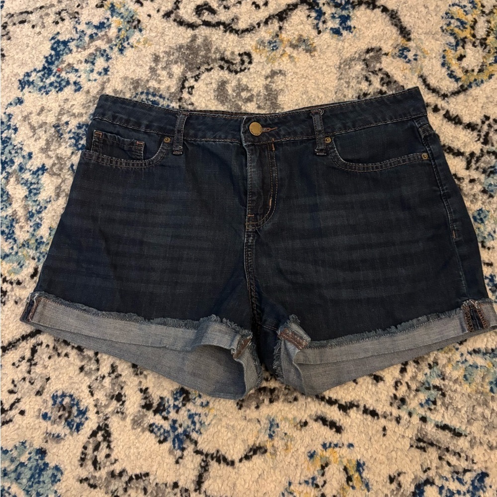 Calvin Klein Jeans Women's Deep Blue Denim Shorts
